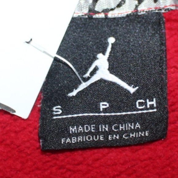 (2000s) AIR JORDAN "ELEPHANT PRINT" zip-up hoodie - Picture 3 of 3